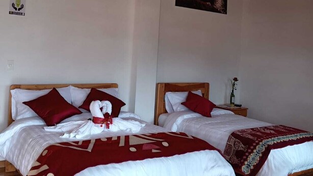 Chambre Triple Classique, balcon, vue lac