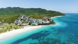 Beach - 2BR Villa! Private Luxury Escape Overlooking the Caribbean Sea in Antigua! (Urlings)