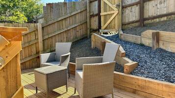 Ferienhaus | Balkon