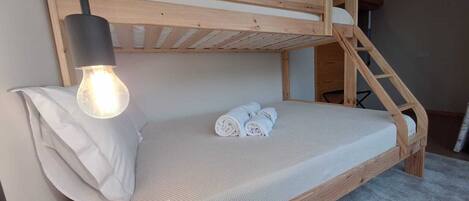 2 habitaciones, wifi gratis y ropa de cama