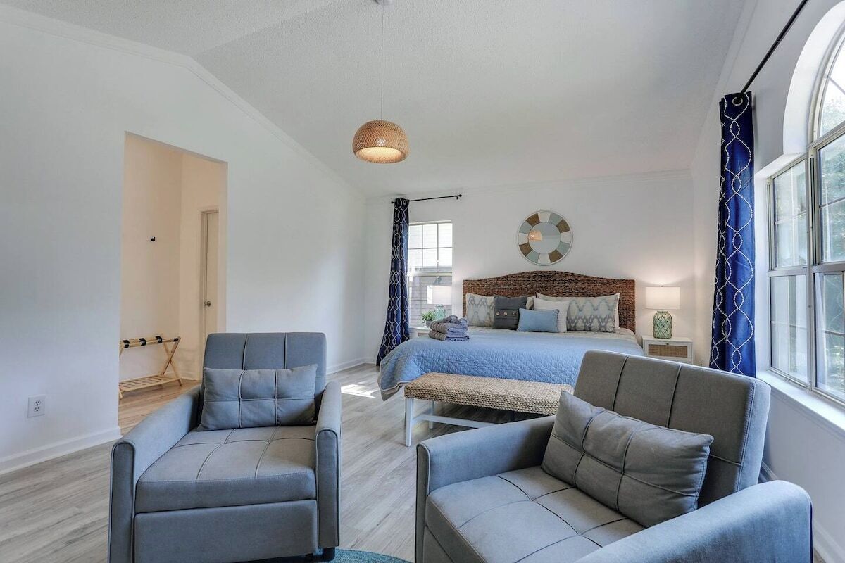 Een strijkplank/strijkijzer, gratis wifi, beddengoed
