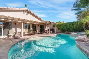 Pool - MusicLovers Pool/Spa, Game Room & Bocce Oasis (Indio)