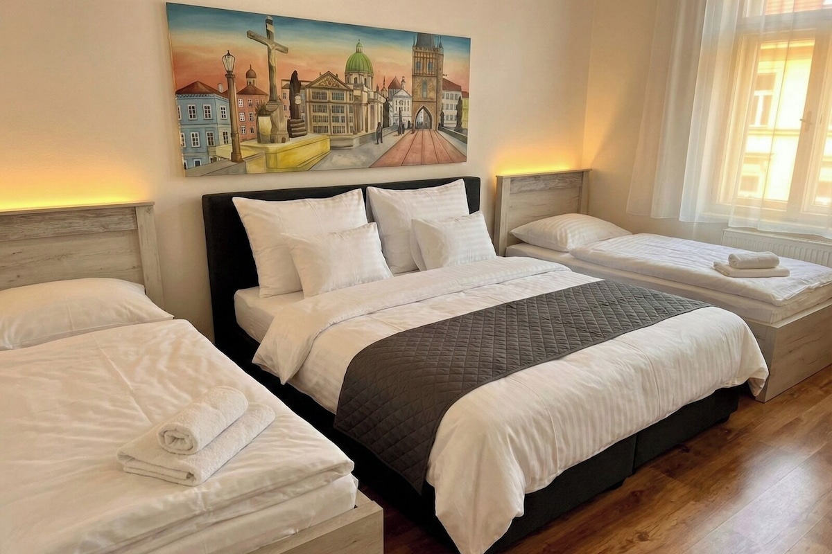 Comfort Apartment | Desk, laptop workspace, WiFi (free)