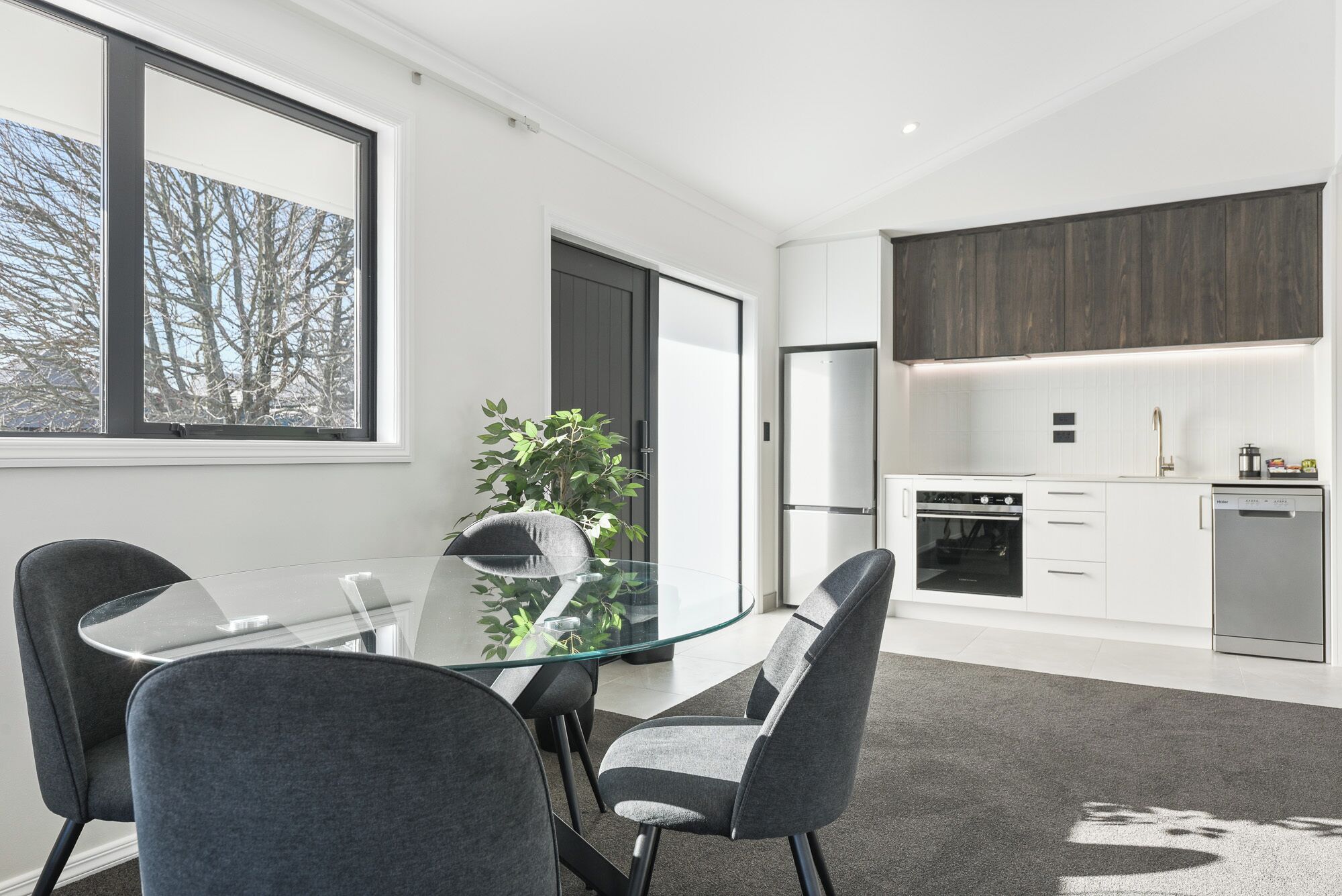 Appartement, uitzicht op park | Dineren