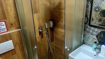 Free toiletries, hair dryer, towels, soap