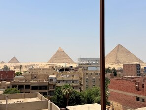 Comfort Room, Desert view | Property grounds - pyramids crest hotel (giza)