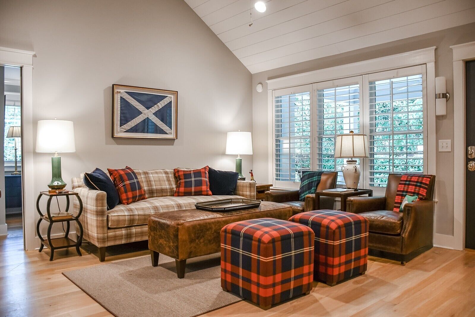 Tartan Cottage, Scottish Decor + 4-seat Golf Cart - Pinehurst, NC