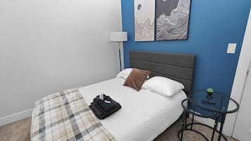2 bedrooms, iron/ironing board, WiFi (free), bed sheets