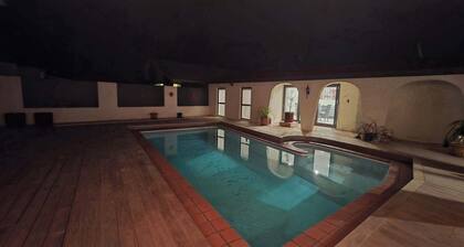 Private Oasis Studio | Pool Views, Split King & Rugby TV