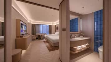 Minibar (free items), blackout drapes, soundproofing, cribs (free)