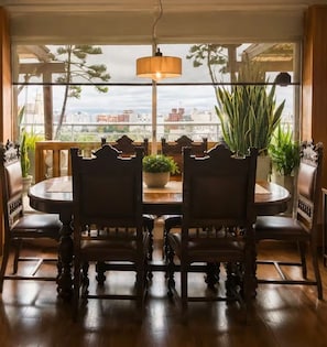 Dining - Luxury penthouse in Punta Carretas with a large terrace and a two-person hot tub (Montevideo)
