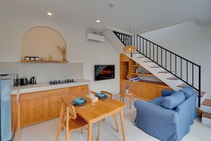 Vil·la, 1 llit de matrimoni gran, piscina privada, vistes a la piscina | Vista des de l'habitació