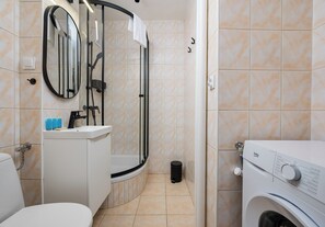 Bathroom - Rondo ONZ Cozy Stay Apartment (Warszawa)