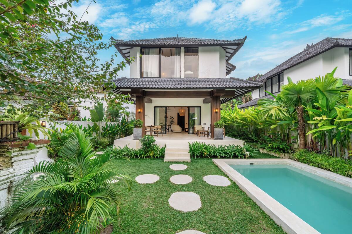 Vila família, 3 quartos, piscina particular, vista para o jardim | Piscina | Piscina externa