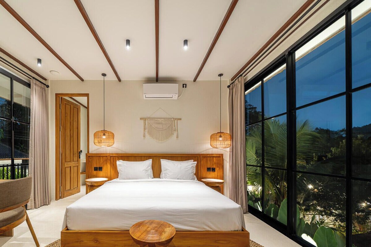 Deluxe Villa, 2 Bedrooms, Private Pool | In-room safe, WiFi (free), bed sheets