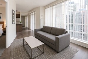 Living area - Lively Studio Stay Near Dining, Events & Entertainment (Toronto)