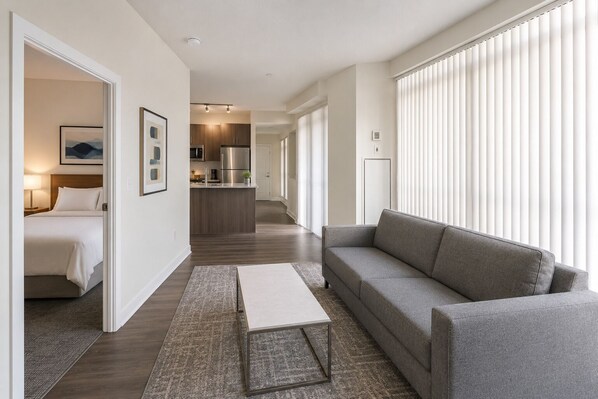 Living area - Lively Studio Stay Near Dining, Events & Entertainment (Toronto)