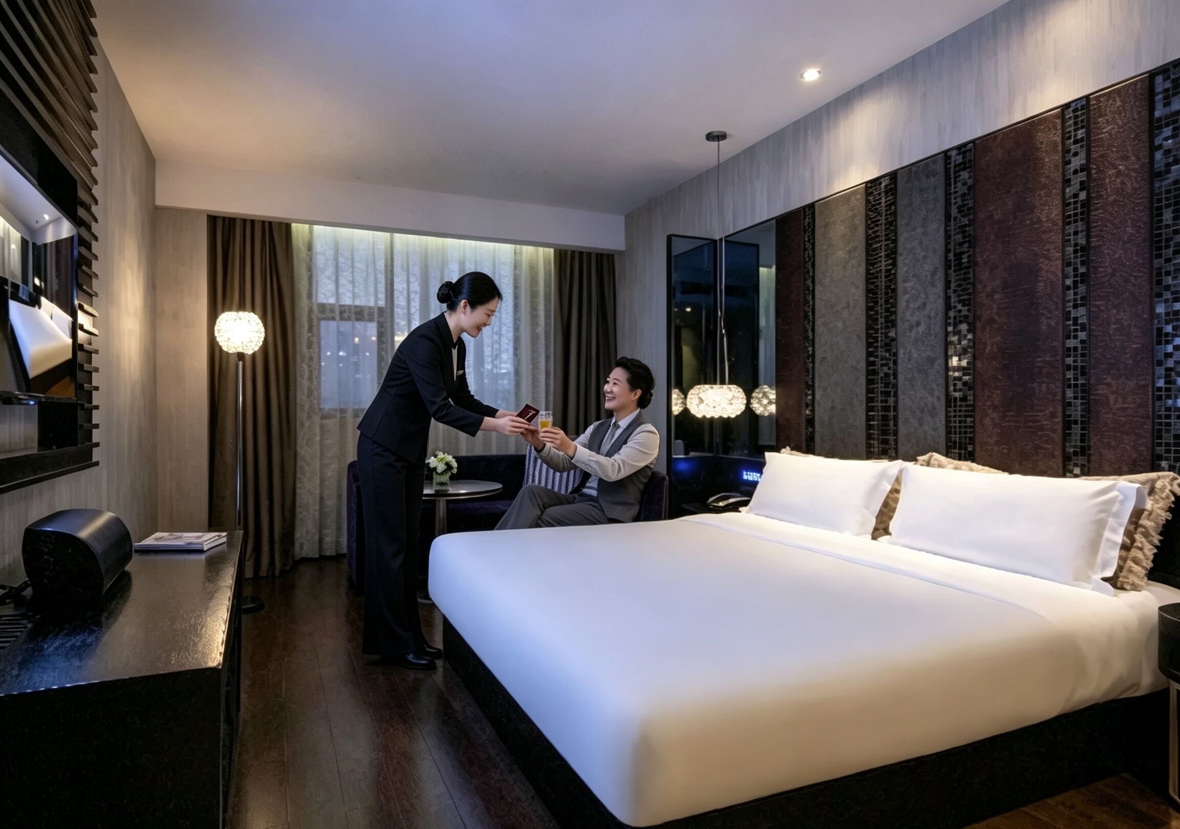 Down duvets, in-room safe, laptop workspace, blackout curtains