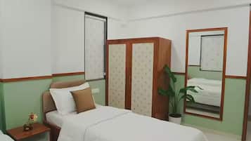 3 bedrooms, WiFi, bed sheets