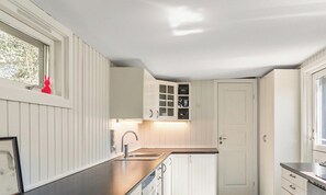 Coffee/tea maker, fridge, oven, stovetop - 300 meters from the beach at Roskilde Fjord (Ølsted)