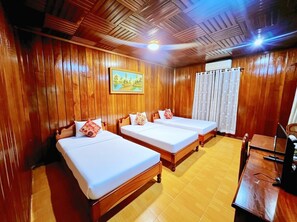 Family Villa, Balcony, Garden View | Desk, WiFi (free), bed sheets - ASANA (Krong Siem Reap)
