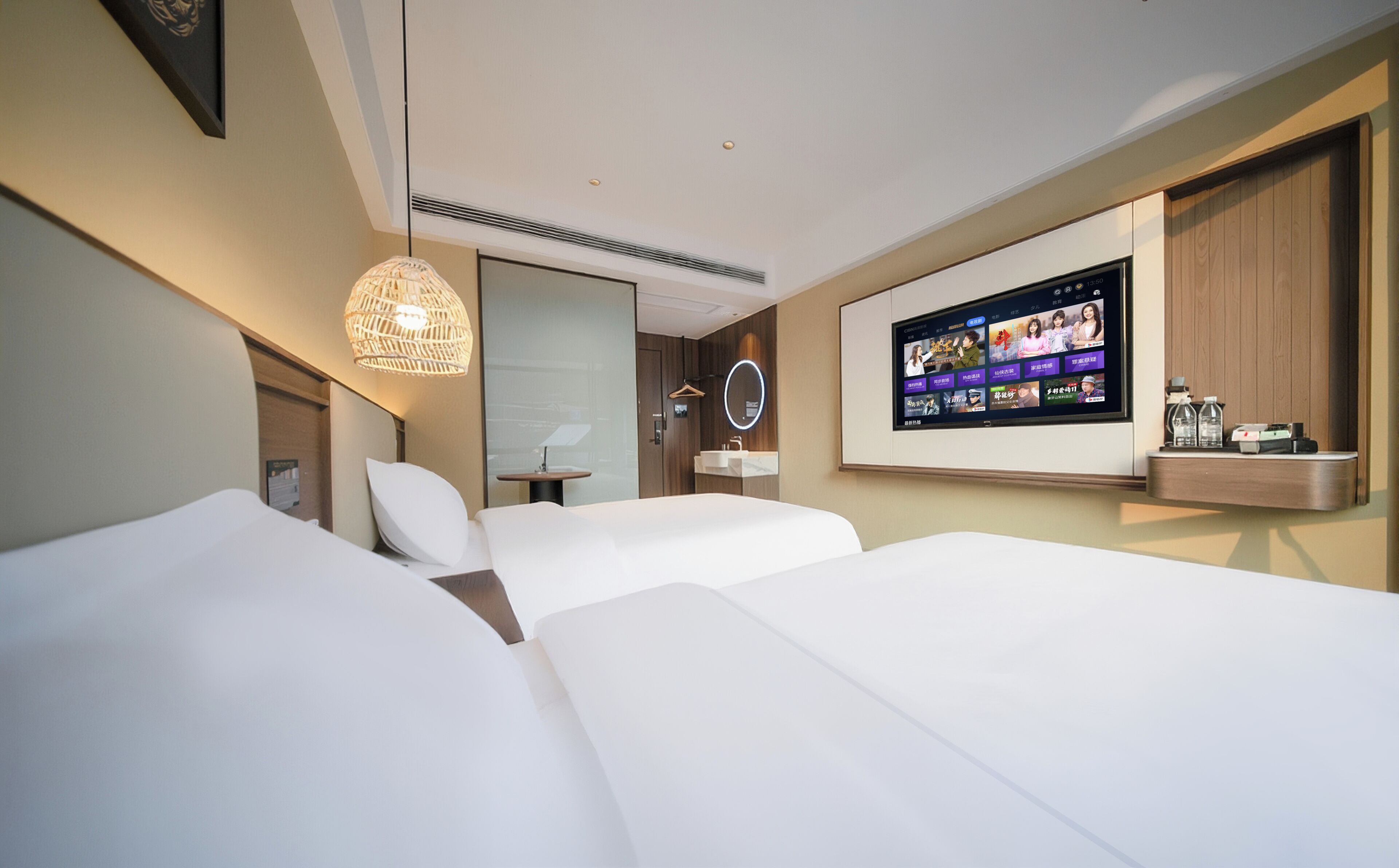 Habitación Deluxe con 1 cama matrimonial o 2 individuales, varias camas, baño privado | Spa | Aguas termales, masajes de tejido profundo y masajes tailandeses 