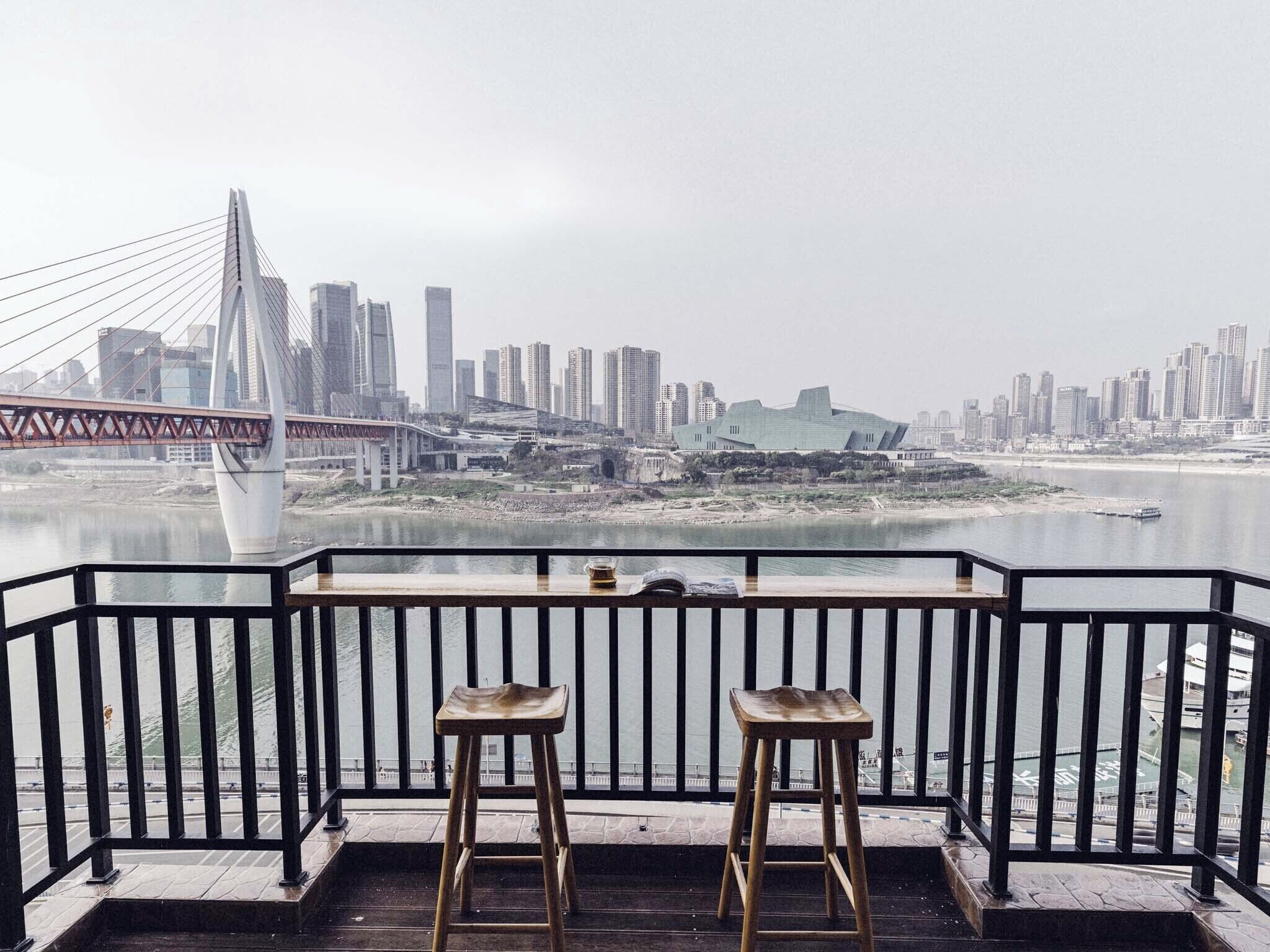 Signature-Suite, Balkon, Flussblick | Balkon