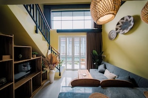 Superior Loft, Pool View | Living area - The Loloan Loft (Badung)