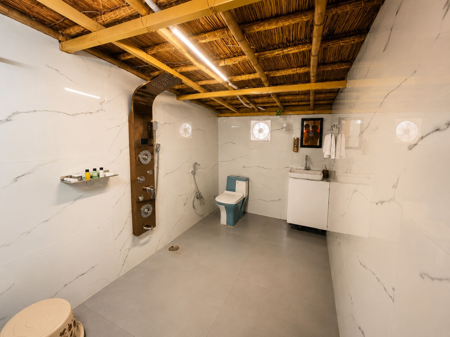 Jacuzzi Mud Cottage | Salle de bain