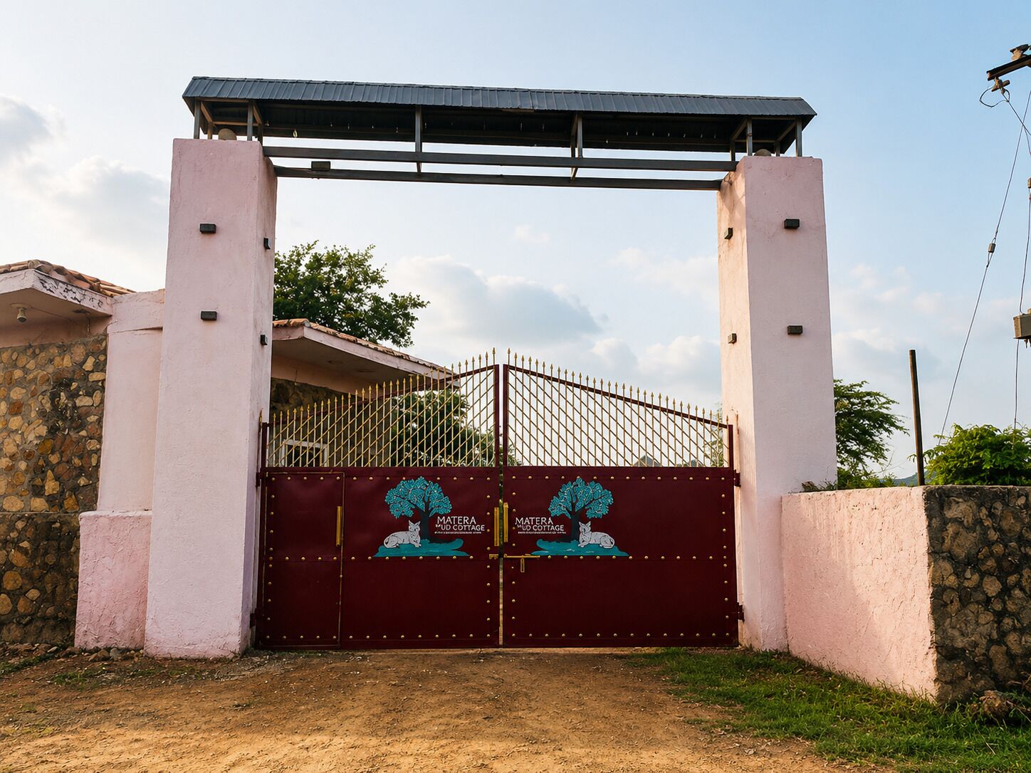 Front of property