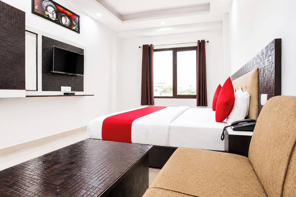 Classic Double Room, Multiple Beds | View from room