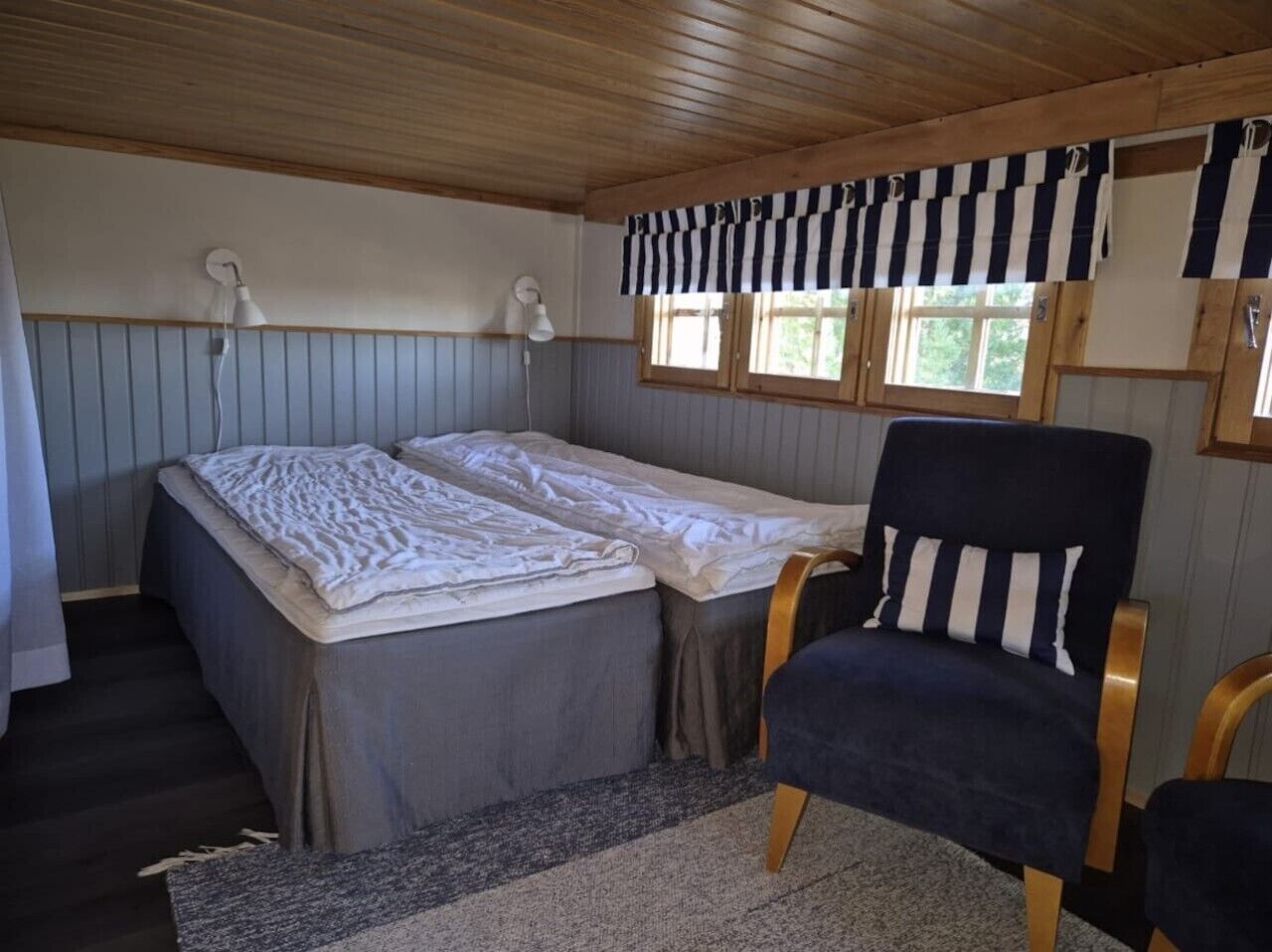 2 habitaciones, tabla de planchar con plancha y wifi 