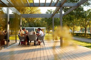 Opções para refeição ao ar livre