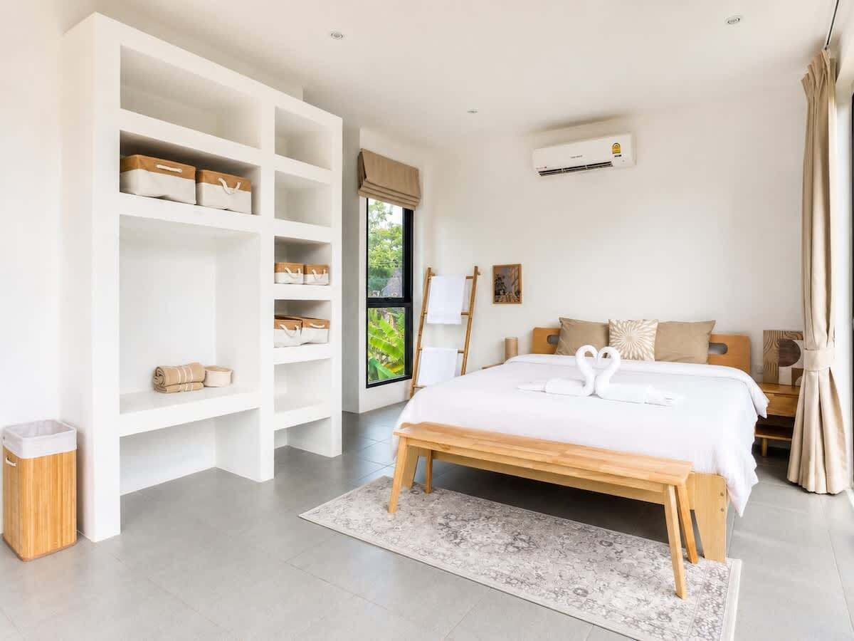 2 slaapkamers, een strijkplank/strijkijzer, wifi, beddengoed