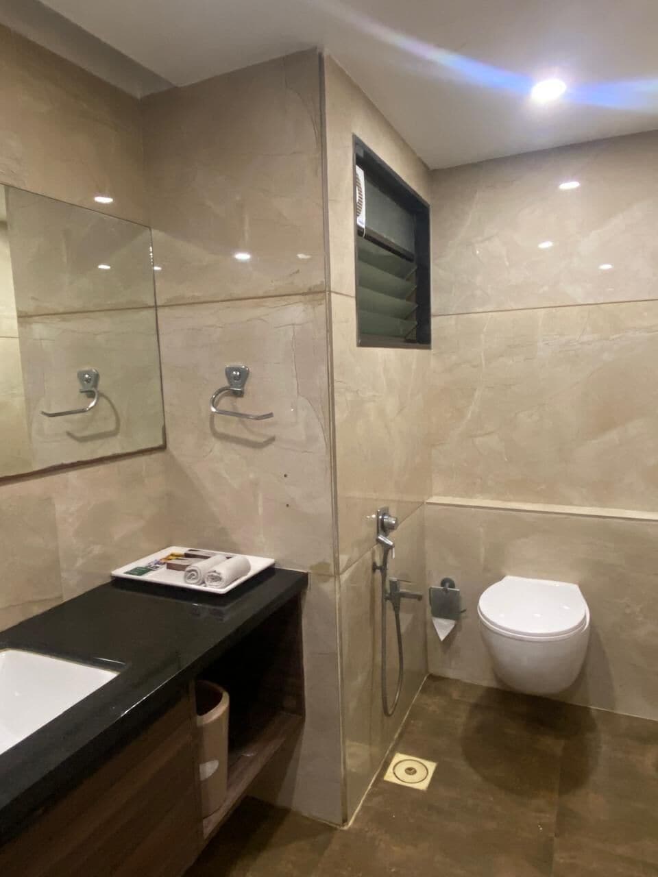 Suite | Bathroom | Shower, free toiletries, soap, shampoo