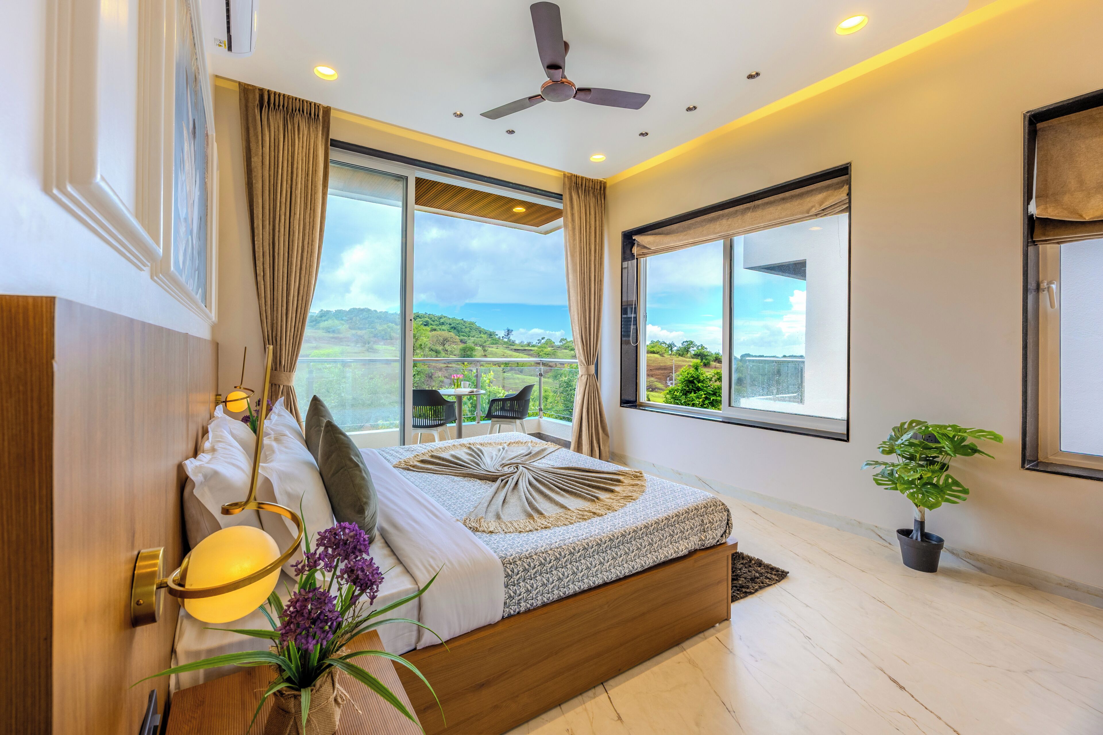 Villa Deluxe, vista a la colina | Tabla de planchar con plancha y wifi gratis 