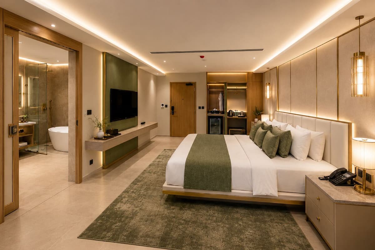 Suite, City View | In-room safe, laptop workspace, blackout drapes, soundproofing