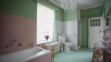 Douche, papier toilette