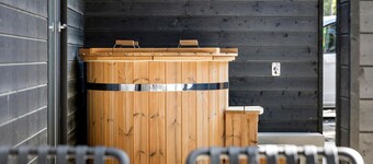 Lovely home in Hasle with sauna