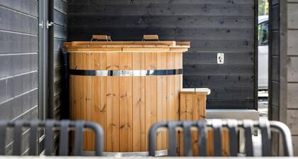 Lovely home in Hasle with sauna