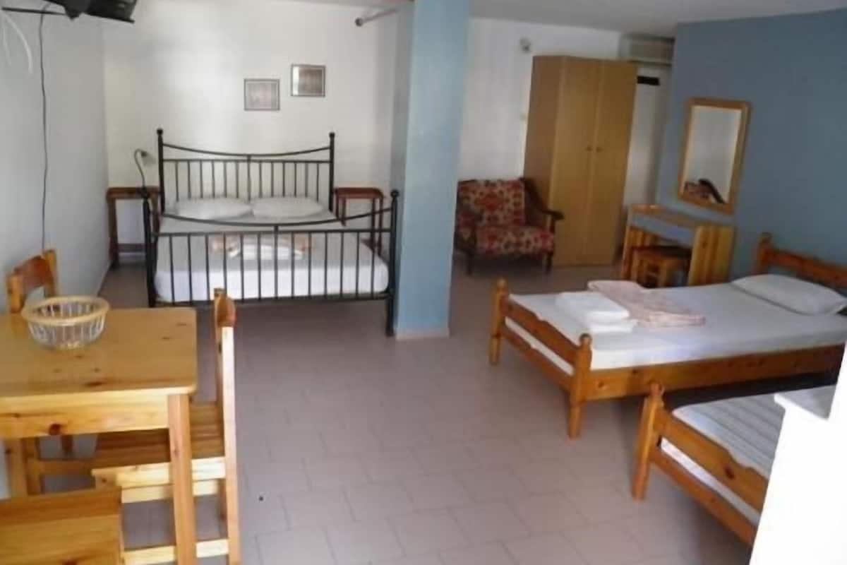 Quadruple Room, Patio, Garden View