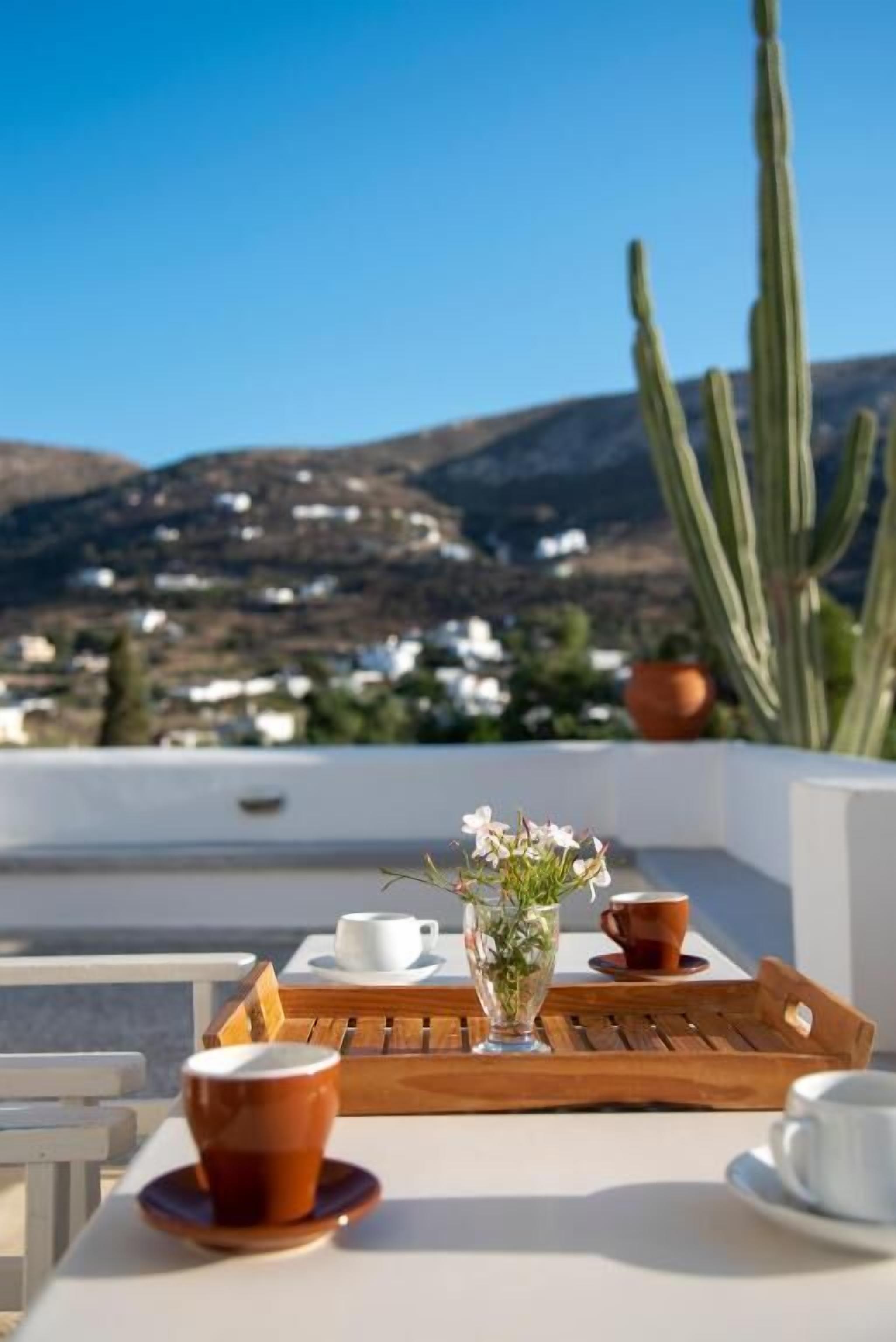 Classic-Apartment, Terrasse, Stadtblick | Speisen im Freien
