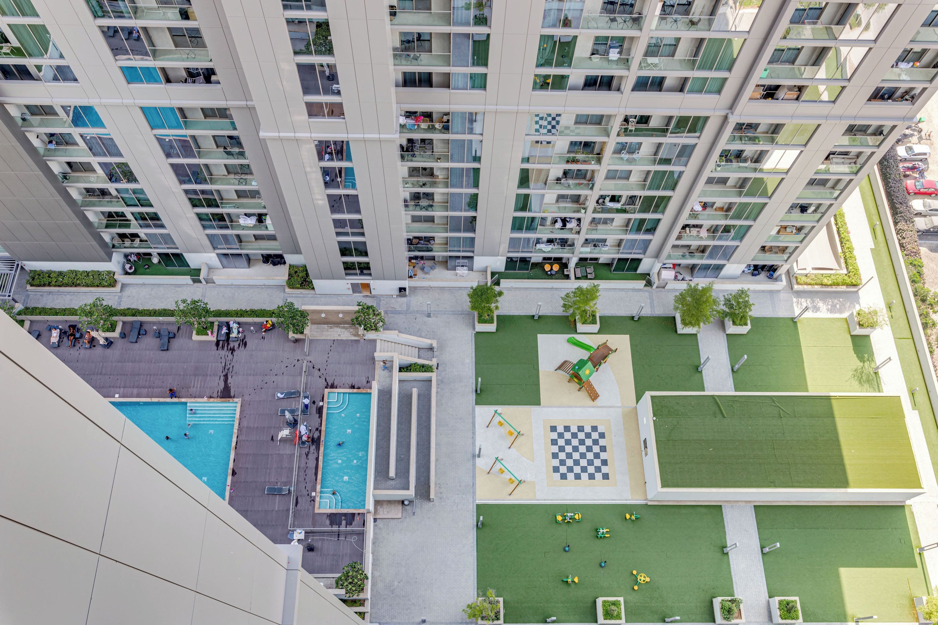 Apartamento Deluxe, 1 habitación, balcón, vistas a la ciudad | Vistas desde la habitación