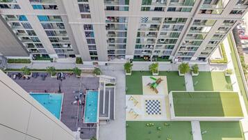 Apartamento Deluxe, 1 habitación, balcón, vistas a la ciudad | Vistas desde la habitación