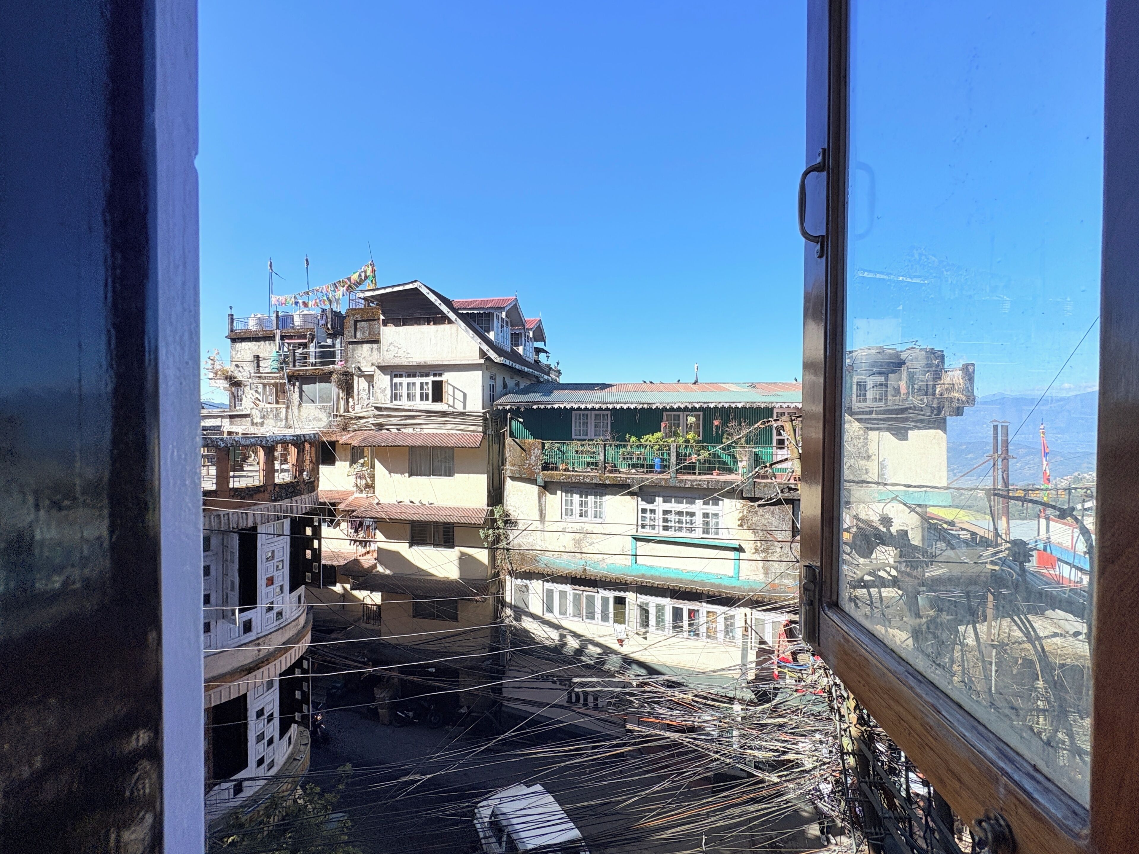 Habitación cuádruple Prestigio, vista a la ciudad | Vista desde la habitación
