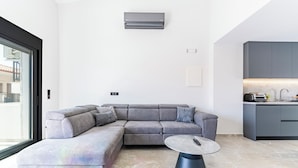 Luxury-Villa, Meerblick | Wohnbereich