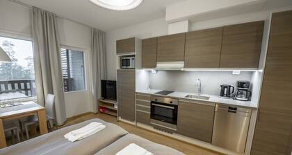 Ruka Ski Chalets (21,5m²) with balcony and WiFi