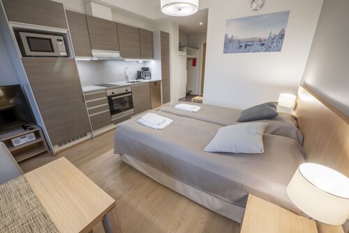 Ruka Ski Chalets (21,5m²) with balcony and WiFi