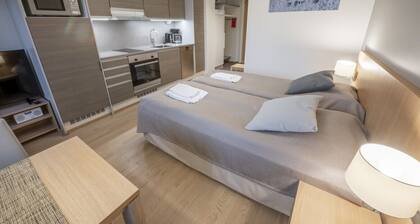 Ruka Ski Chalets (21,5m²) with balcony and WiFi
