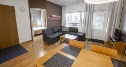 Ruka Ski Chalets (60m²) with balcony and WiFi